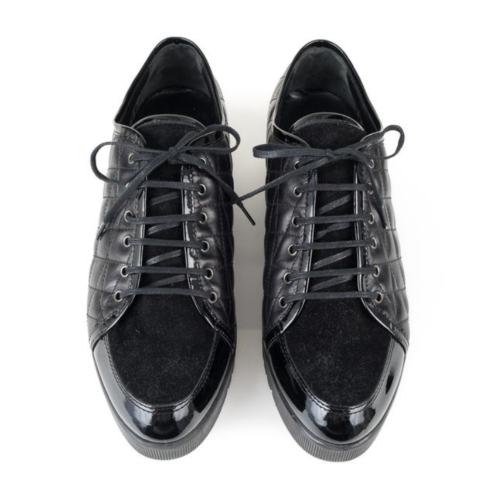 Aquatalia Angelina Quilted Leather Sneakers size 9